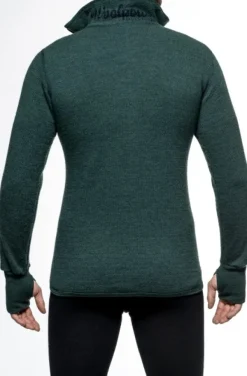 Woolpower Full Zip Jacket 400 -takki, unisex, Forest Green