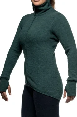 Woolpower Full Zip Jacket 400 -takki, unisex, Forest Green